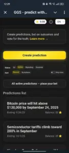 GGS Predictions with stars ⭐
