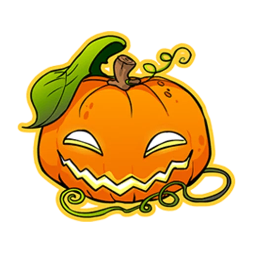 Стикер Annu Blue's Halloween Emoticons (Fia)