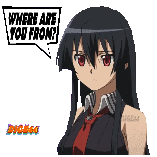 Стикер AKAME AKAME GA KILL