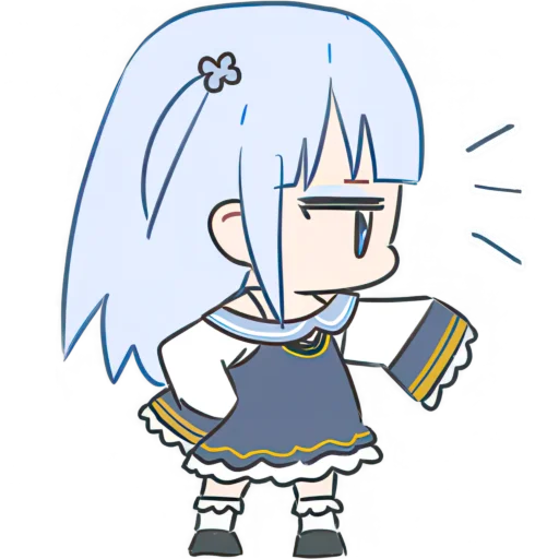 Стикер Женственная линия