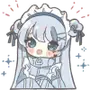 Эмодзи Горничная и панда