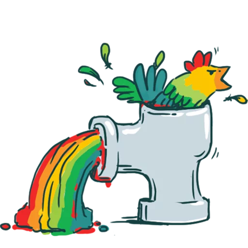 Стикер Absurdoodles 3