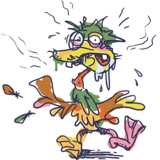 Стикер Absurdoodles 3