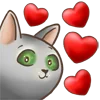 Эмодзи Aby Cats