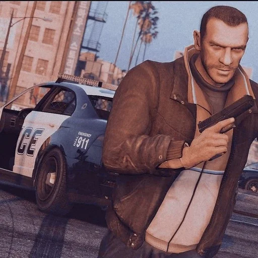 Стикер GTA IV