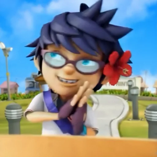 Стикер boboi boy