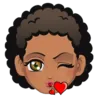Стикер Afromoji