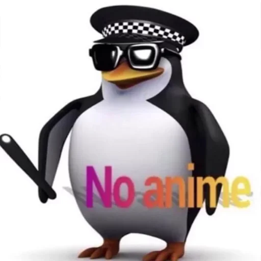 Стикер Антианиме