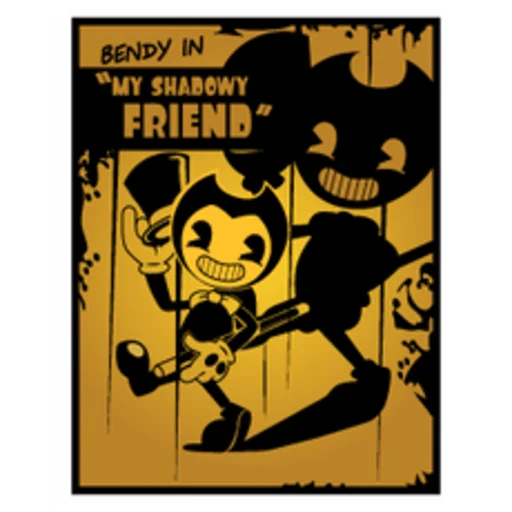 Стикер Bendy