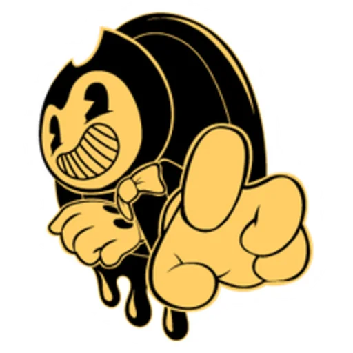 Стикер Bendy
