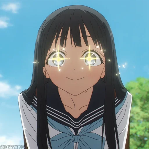 Стикер Akebi Komichi | Акеби Комичи