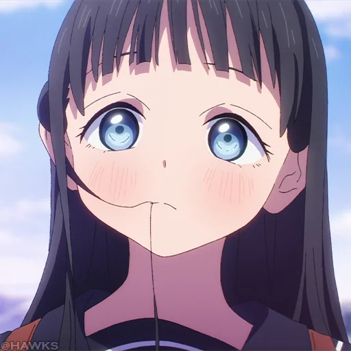 Стикер Akebi Komichi | Акеби Комичи