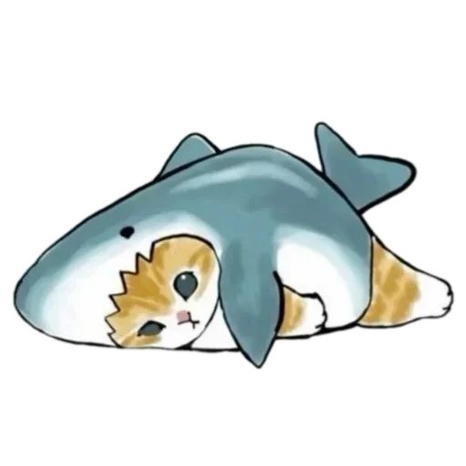 Стикер Акула