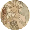 Стикер Alfons Mucha