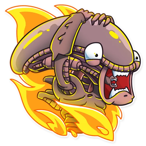 Стикер Al the Alien