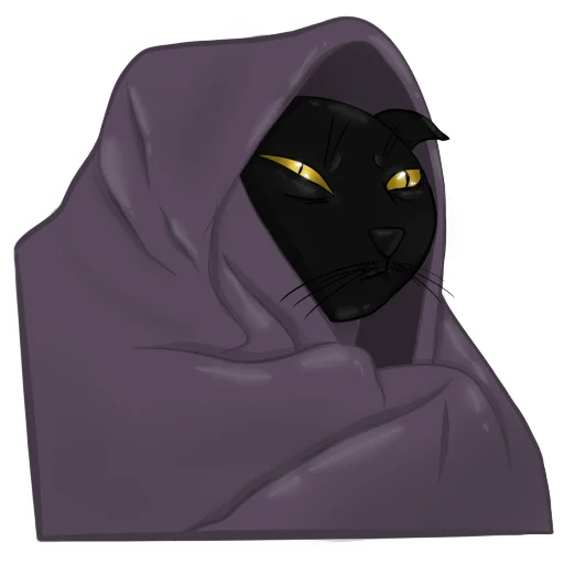 Стикер Alister the cat