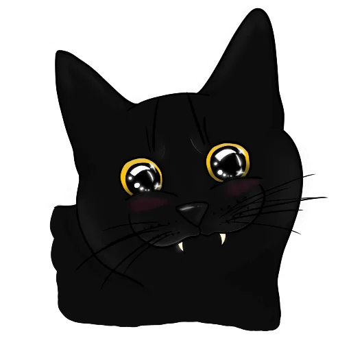 Стикер Alister the cat