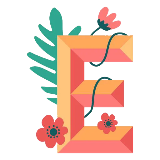 Стикер Nature Alphabet