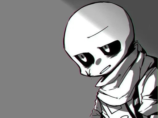 Стикер Sans Undertale