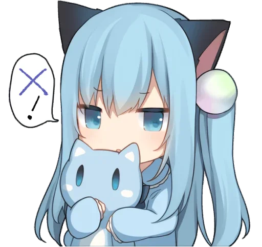 Стикер AmashiroNatsukiEars - NoWord