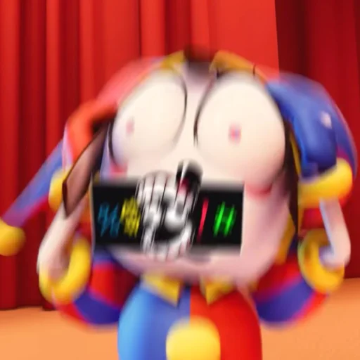 Стикер THE AMAZING DIGITAL CIRCUS