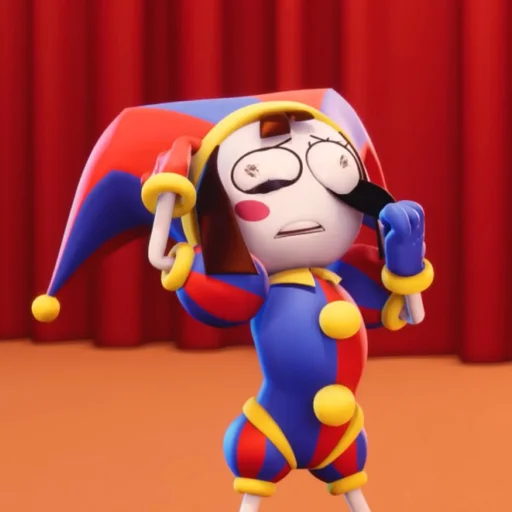 Стикер THE AMAZING DIGITAL CIRCUS