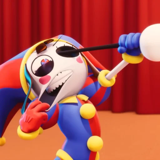 Стикер THE AMAZING DIGITAL CIRCUS