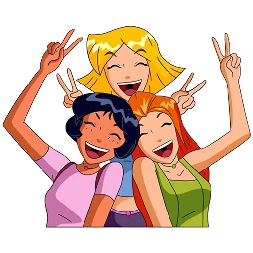 Стикер Totally 🌸_ Spies❕