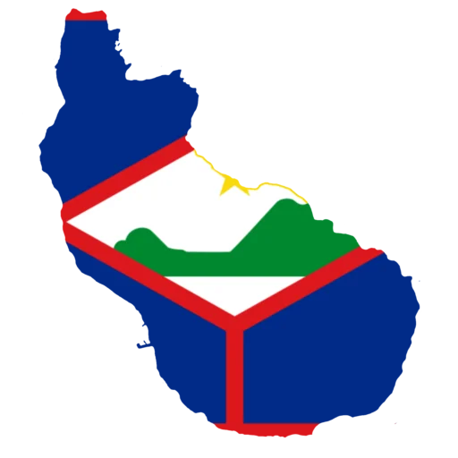 Стикер Country of Caribbean