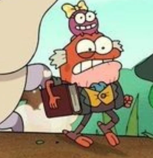 Стикер Amphibia 🐸🍂