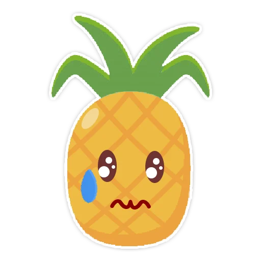 Стикер Ананасик