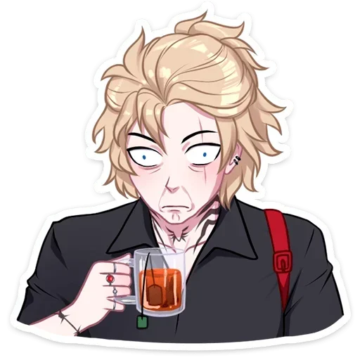 Стикер Андрей без надписей