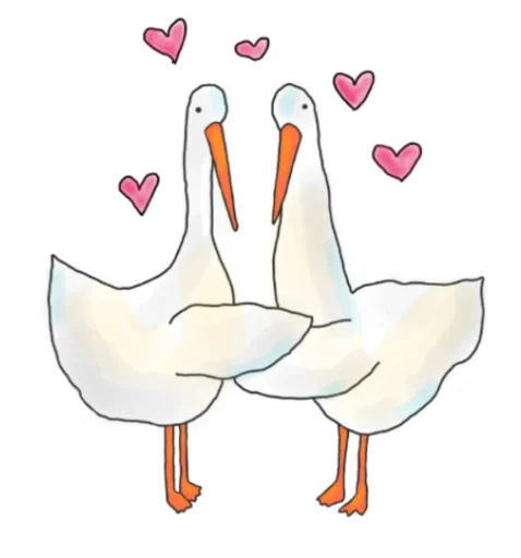 Стикер Гусик