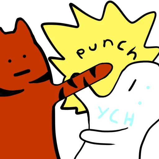 Стикер Angry C