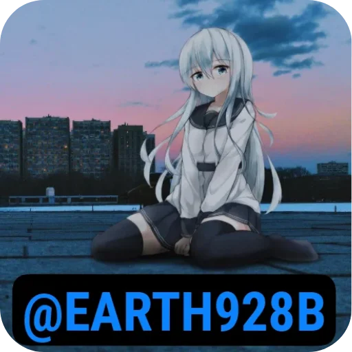 Стикер Anime IRL