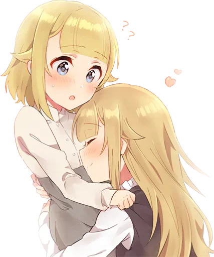Стикер Аниме Обнимашки
