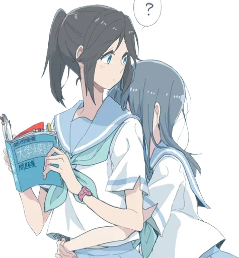 Стикер Аниме Обнимашки