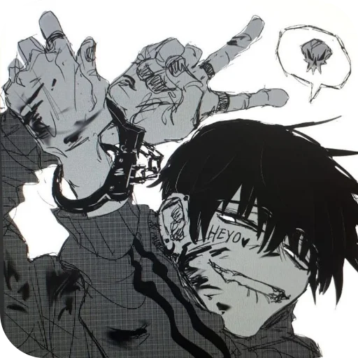 Стикер Аниме