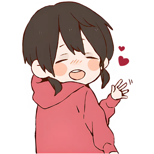 Стикер Анимешная парочка 2