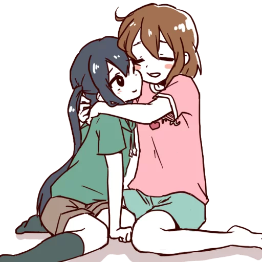 Стикер Anime Hugs, Kisses & Random