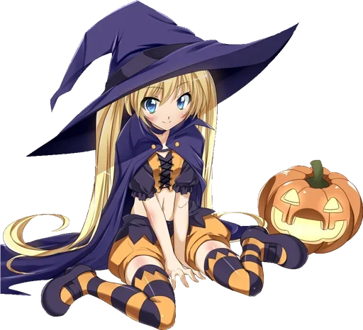 Стикер Anime Halloween