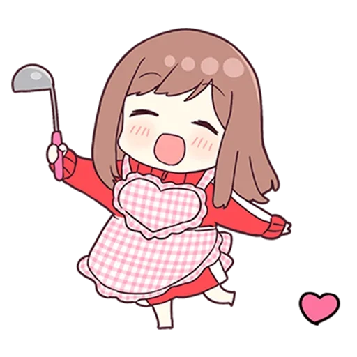 Стикер Anime Small Girl