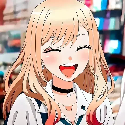 Стикер Аниме девочки