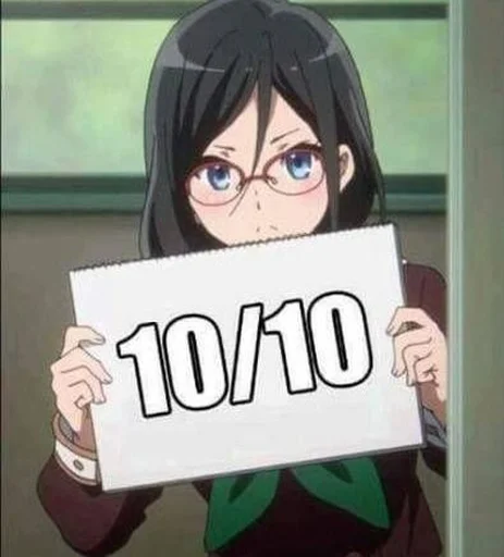 Стикер Аниме тяночки