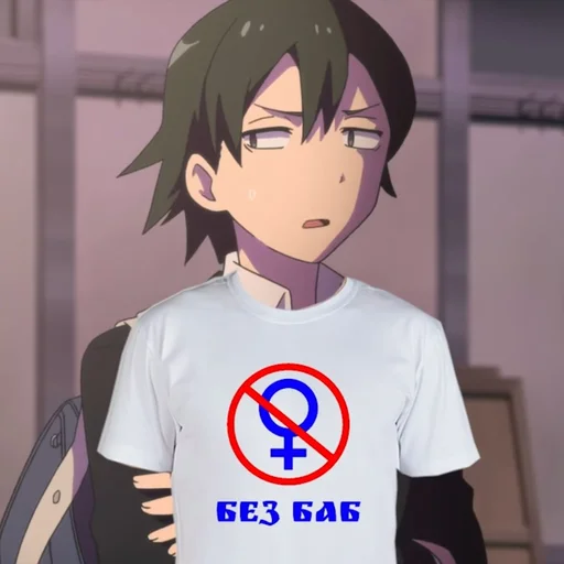 Стикер Аниме тяночки