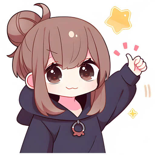 Стикер Аниме парочка 2