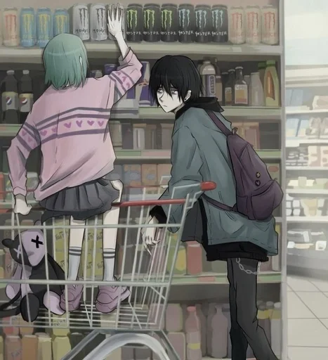 Стикер Зои и Тима