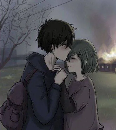 Стикер Зои и Тима