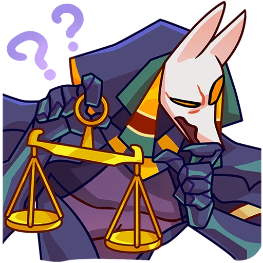 Стикер Анубис Инпу