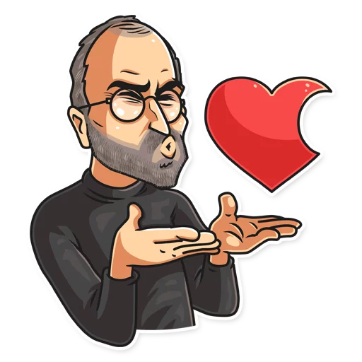 Стикер Steve Jobs